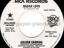 GOLDEN EARRING Radar Love 45 Canada 1-sided promo