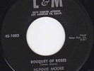 R&B Doo-Wop L&M 1002 Nunnie Moore Bouquet Very Rare