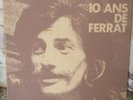 Coffret vinyle 10 ans Jean Ferrat (10 vinyles)