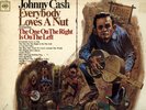 JOHNNY CASH EVERYBODY LOVES A NUT SIGNED
