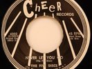 THE FIVE DISCS 45 CHEER NM '62 DOO WOP NEVER LET YOU GO