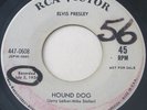Rocker 45 - ELVIS PRESLEY - Hound Dog - RCA DJ PROMO