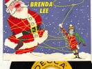 TEEN--CHRISTMAS 45 + -PICTURE SLEEVE--BRENDA LEE--HEAR