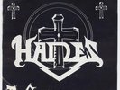 HADES - RARE 1985 45rpm SINGLE THE CROSS- WIDOW'S MITE