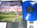 MEGADETH - YOUTHANASIA LP ,  RARE BLUE VINYL , N/MINT.