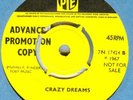 THE SEARCHERS*CRAZY DREAMS*DEMO MOD DANCER*LISTEN