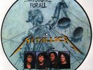 METALLICA AND JUSTICE FOR ALL RARE PICTURE PIC DISC LP