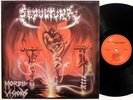 Sepultura -Morbid Visions LP 1986  shark rec.