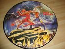 IRON MAIDEN RUN TO THE HILLS picture disc Rare Ex