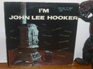 BLUES LP JOHN LEE HOOKER I'm VEE-JAY Maroon Label HEAR