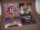 KISS 4 LPs: Love Gun Alive Destroyer Rock + Roll Over