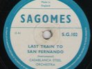 78 RPM Casablanca Steel Orch Sagomes  SG102 E Calypso