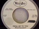 BEATLES FROM ME TO YOU 1963 US OVAL VEEJAY 522 WL PROMO