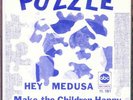 PUZZLE  hey medusa  RARE ABC  7' 1969  USA  MINT  BEAT