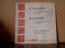 Lumen LD.3-700  Henri Koch  Franck Lekeu Violin Sonatas