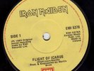 IRON MAIDEN FLIGHT OF ICARUS IRISH PRESSING RARE