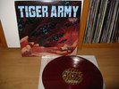 TIGER ARMY music from regions LP psychobilly BURGUNDY