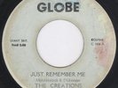 Northern Soul 45-Creations-Just Remember Me-Globe-Hear