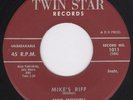 Wailin' Sax R&B Instrumental 45-Mike Mitchell-Twin Star