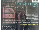 SXL 2211 ED1 ANSERMET FAURE REQUIEM DANCO SOUZAY