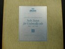 BACH 6 CELLO SUITES FOURNIER ARCHIV 3LP BOX CELLO
