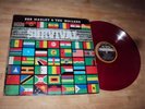 BOB MARLEY & THE WAILERS Survival LP RED VINYL JA PRESS