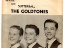 RARE 1963 GOLDTONES 45 STRIKE GUTTERBALL A&R RANDY SEOL