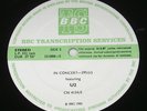 U2 In Concert  GENUINE 1983 BBC Transciption live lp
