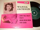 WANDA JACKSON Long Tall Sally DENMARK EP PS Rockabilly