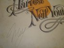 Neil Young. Signed. Autographed. 'Harvest' Original LP