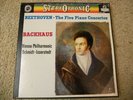 BEETHOVEN Five Piano Concertos-BACKHAUS London FFRR BOX