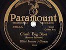 BLIND LEMON JEFFERSON pre war blues 78 PARAMOUNT 12551