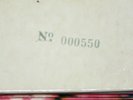 THE BEATLES WHITE ALBUM ARGENTINA numbered 00550   2LP
