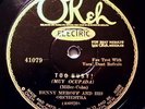 Electric OKeh 41079 Sam Lanin Orch. (Napoleon & Dorsey)
