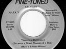 Mark V There is a Difference Rare Texas Modern Soul 45