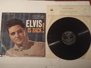 ELVIS PRESLEY LP IS BACK JAPAN  WITH INNER SLEEVE BLK