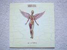 NIRVANA  IN UTERO 1st PRESS US CLEAR VINYL MINT