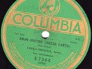 78 RPM GREEK COLUMBIA AMAN DOCTOR STATHI KIRIKILISIOTIS