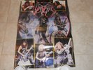 SLAYER LIVE UNDEAD 1985 POSTER EXODUS DARK ANGEL VENOM