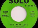 Rare Soul Funk 45: THERON AND DARRELL on SOLO