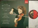 MOZART Violin Conc MUTTER Giuranna MARRINER EMI dig 91