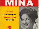 MINA AL FESTIVAL DI SANREMO E' VERO EP ITALDISC 1960