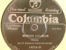 33) 78rpm   BLUE RIBBON SYNCOPATORS   COLUMBIA 14215-D