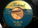 * DOMINOES Love RARE DOO WOP R&B Federal Gold Top Orig?