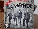 THE YARDBIRDS FRENCH EP FOR YOUR LOVE +3 TAG