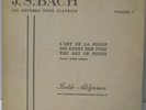 BACH The Art of Fugue Isolde AHLGRIMM Harpsichord LP