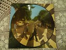 The Beatles ABBEY ROAD picture disc LP die cut LIKE NEW