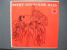 RARE BEN SHAHN 12” ART COVER SCHWEITZER / BACH 2