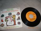 ELVIS PRESLEY RECORD/PS MERRY CHRISTMAS BABY VERY RARE