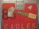 Eagles Live 2LP Italia WEA 1980 UNPLAYED giant poster A02263